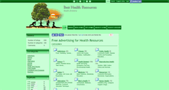 Desktop Screenshot of besthealthresources.net