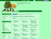 Tablet Screenshot of besthealthresources.net